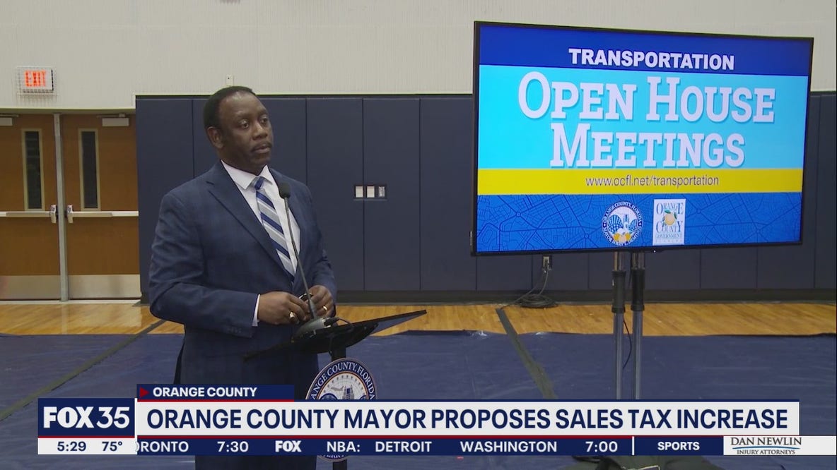 Orange County mayor proposes sales tax increase